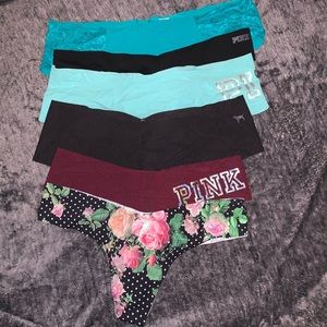 Pink seamless underwear